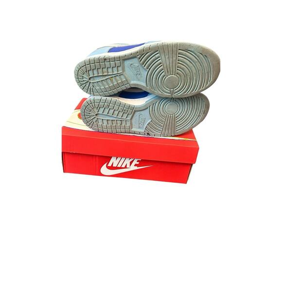 Nike Dunk Low Retro QS Argon blue Men's Size 8 Good Condition - Picture 5 of 8
